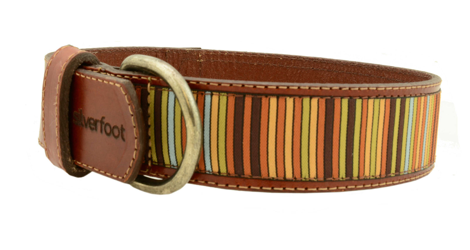 1 inch leather dog collar best sale