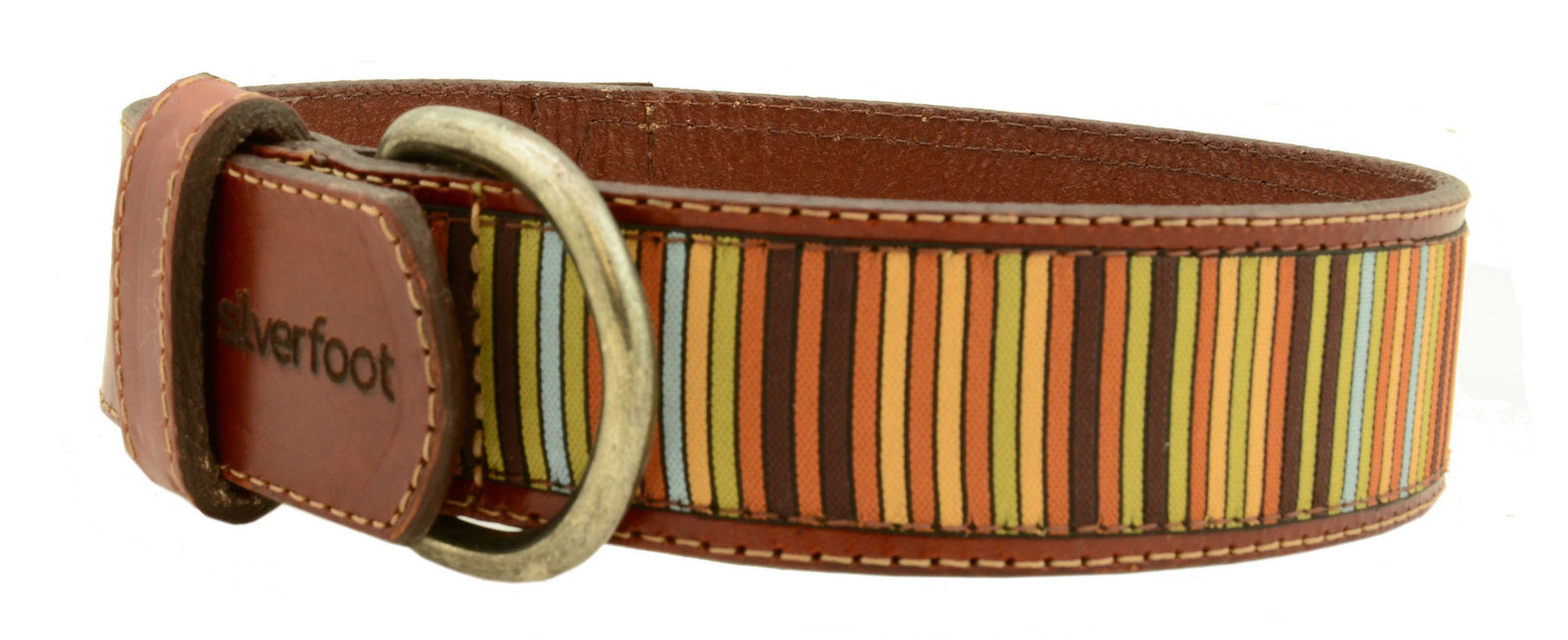 Dog Leather Collar Medium 1 1/2