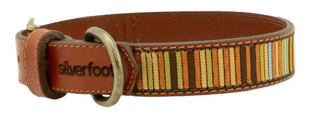Dog Leather Collar Large 1" width